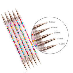 Nail Tools: Dotting Tools - 5pkt / 10 sizes