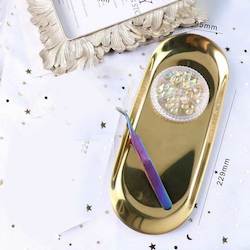 Nail Accessories: Thin Gold Tray