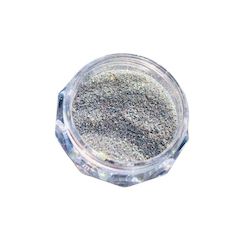 Glitters Chrome: Nail Art Glitter - Silver