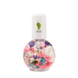 Blossom: Blossom Cuticle Oil with flowers - 12.5ml Grape