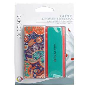 Basic Care: Buff Smooth & Shine Block 4 in 1