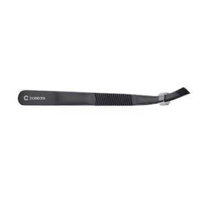 Basic Care: BC - Curved Slant Tweezer Matt Black 8.5 cm