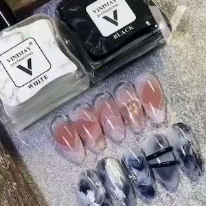 Vinimay - Blooming Nail Lacquer - Black & White Options