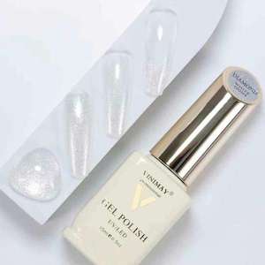 Vinimay: Vinimay - Diamond Gel Polish - White Shine