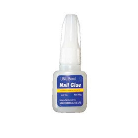Nail Glues: Nail Glue With Brush (Blue Label)