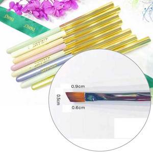 Nail Brushes: Kirame Nail Art Brush Long Slanted #2