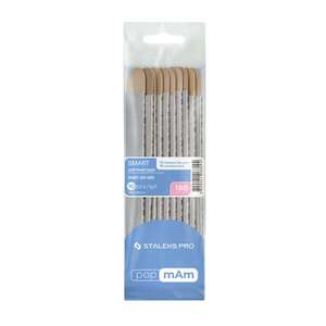 Nail Files: Staleks - Disposable files papmAm on soft foam layer and on a wooden base SMART 20 180 grit (10 pcs)