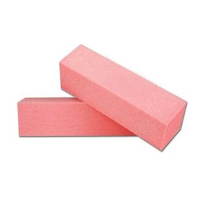 Nail Files: Pink Buffer Block