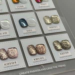 Glitters Chrome: Chunky Nail Glitters