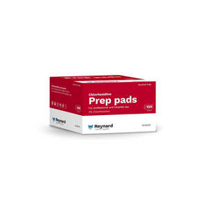 Derma Roller: Chlorhexidine Prep Pads 100pk