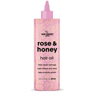 Fisk: Hair Chemist Rose & Honey Hair Oil 240ml