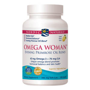 Products: Omega Woman (lemon) - 120 capsules - Beauty Therapy & Massage @ The Essentials, Coopers Beach