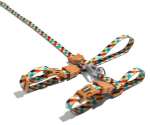 25 And Over: Cat Lead & Harness - Phantom Print