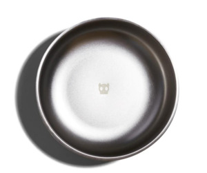 25 And Over: Stainless Steel Bowl - Large - Black
