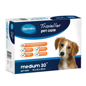 Playmate Traveller Metal Dog Crate Medium