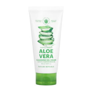 Nature Republic: Soothing & Moisture Aloe Vera Cleansing Gel Cream