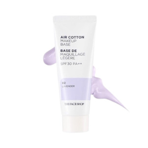 Air Cotton Makeup Base [#02 Lavender]