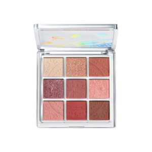 C Beauty: 9 Colors Eyeshadow Palette - Rose [#12 Glamorous Rose]