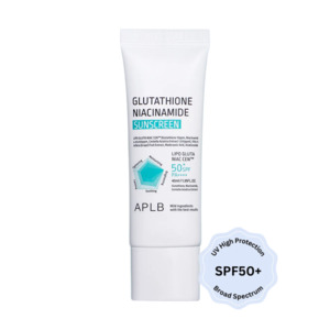Sunscreen: Glutathione Niacinamide Sun Cream SPF 50+ PA+ Broad Spectrum