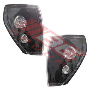 Parts To Suit Toyota Prado 1996: 8136097-90PG - CORNER LAMP SET - L&R - BLACK TO SUIT - TOYOTA PRADO J95 1996-