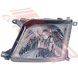 Parts To Suit Toyota Prado 1996: 8136094-3G - HEADLAMP - L/H - CLEAR TYPE - TO SUIT - TOYOTA PRADO J95 F/L 2000-
