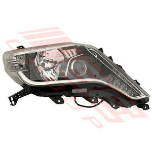 Parts To Suit Toyota Prado 2009: 8136294-12 - HEADLAMP - R/H - BLACK - LED - TO SUIT - TOYOTA PRADO KZJ150 2014- FACELIFT