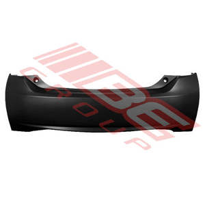 Parts To Suit Toyota Prius 2009: 8117295-00CF - REAR BUMPER - PRIMED BLACK - CERTIFIED - TO SUIT - TOYOTA PRIUS 2009-