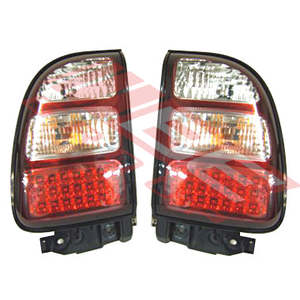 8198198-91PG - REAR LAMP - SET - L&R - LED - CLEAR/CLEAR/RED TO SUIT - TOYOTA RAV4 1998-00