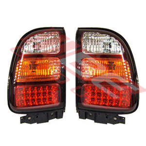 8198198-90PG - REAR LAMP - SET - L&R - LED - CLEAR/YELLOW/RED TO SUIT - TOYOTA RAV4 1998-00