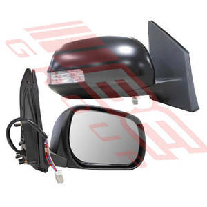 Parts To Suit Toyota Rav4 2008 Facelift: 8198316-12 - DOOR MIRROR - R/H - 5 WIRE - W/LAMP - TO SUIT - TOYOTA RAV4 ACA30 - 2008- F/LIFT