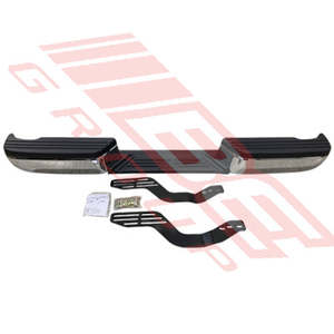 Parts To Suit Ford Courier 1999: 2587095-02 - REAR BUMPER - CHROME - TO SUIT - FORD COURIER/ MAZDA BOUNTY 1999-2005