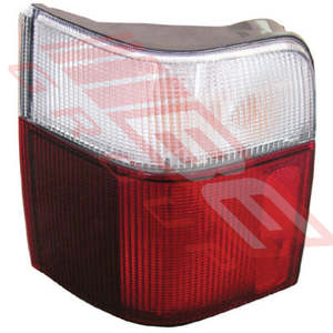 Parts To Suit Ford Falcon 1988: 2569098-5G - REAR LAMP - L/H - RED/CLEAR - W/E - TO SUIT - FORD FALCON S/W EL 1996-98