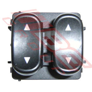 2569162-2 - FRONT DOOR POWER WINDOW SWITCH - 2 SWITCH TYPE - TO SUIT - FORD FALC&hellip;
