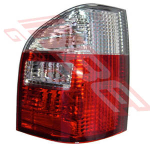 2569198-52G - REAR LAMP - R/H - CLEAR/RED - TO SUIT - FORD FALCON AU2/BA WAGON 1998-02