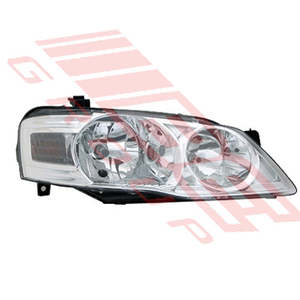 Parts To Suit Ford Falcon 2006: 2569394-4G - HEADLAMP - R/H - CHROME - TO SUIT - FORD FALCON BF2 2007- ( NOT XR6/XR8 )