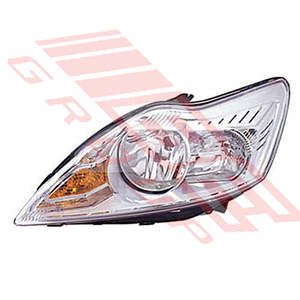 2536194-1G - HEADLAMP - L/H - ELECTRIC - CHROME - TO SUIT - FORD FOCUS 2008-