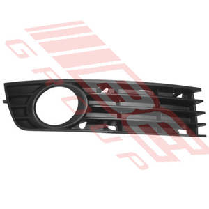 Parts To Suit Audi A4 2001 2004: 0018199-78 - GRILLE - R/H - IN BUMPER - MAT BLACK - CERTIFIED - TO SUIT - AUDI A4 2001-