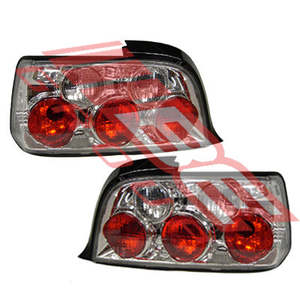 0060098-91PG - REAR LAMP - SET - L&R - CHROMED TO SUIT - BMW 3'S E36 2DR 1992-98