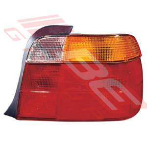 0060098-14G - REAR LAMP - R/H - AMBER/CLEAR/RED - TO SUIT - BMW 3'S E36 1996- COMPACT
