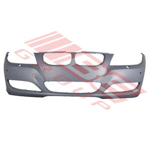 0062090-13CF - FRONT BUMPER - PRIMED GREY - W/SENSOR & WASHER HOLES - CERTIFIED &hellip;