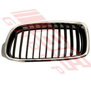 0062399-01 - GRILLE - L/H - MAT DARK GREY W/CHROME MOULDING - TO SUIT - BMW 3&ap&hellip;