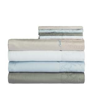 Bed Sheets: Gracious Living Celine Embroidery Sheet Set