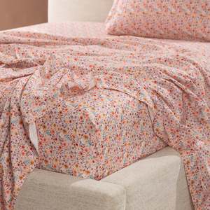 Bed Sheets: Marlo Mia Floral Fitted Sheet
