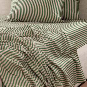 Bed Sheets: Marlo Mia Stripe Flat Sheet