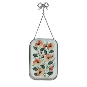 Design Republique: Design Republique Millie Silver Glass Wall Art