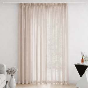 Curtains: Home Essentials Celine Sheer Curtain Stone