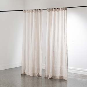 Ecoanthology Linen Curtain Pair