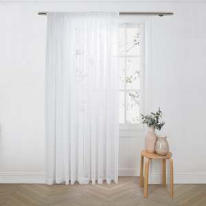 Curtains: Style Co. Hampton Sheer Curtain