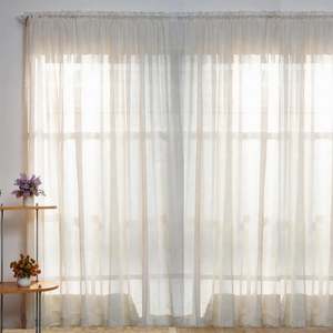 Curtains: Style Co. Lyon Sheer Curtain