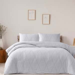 Duvet Covers: Hometones Hamilton Check Duvet Cover Set